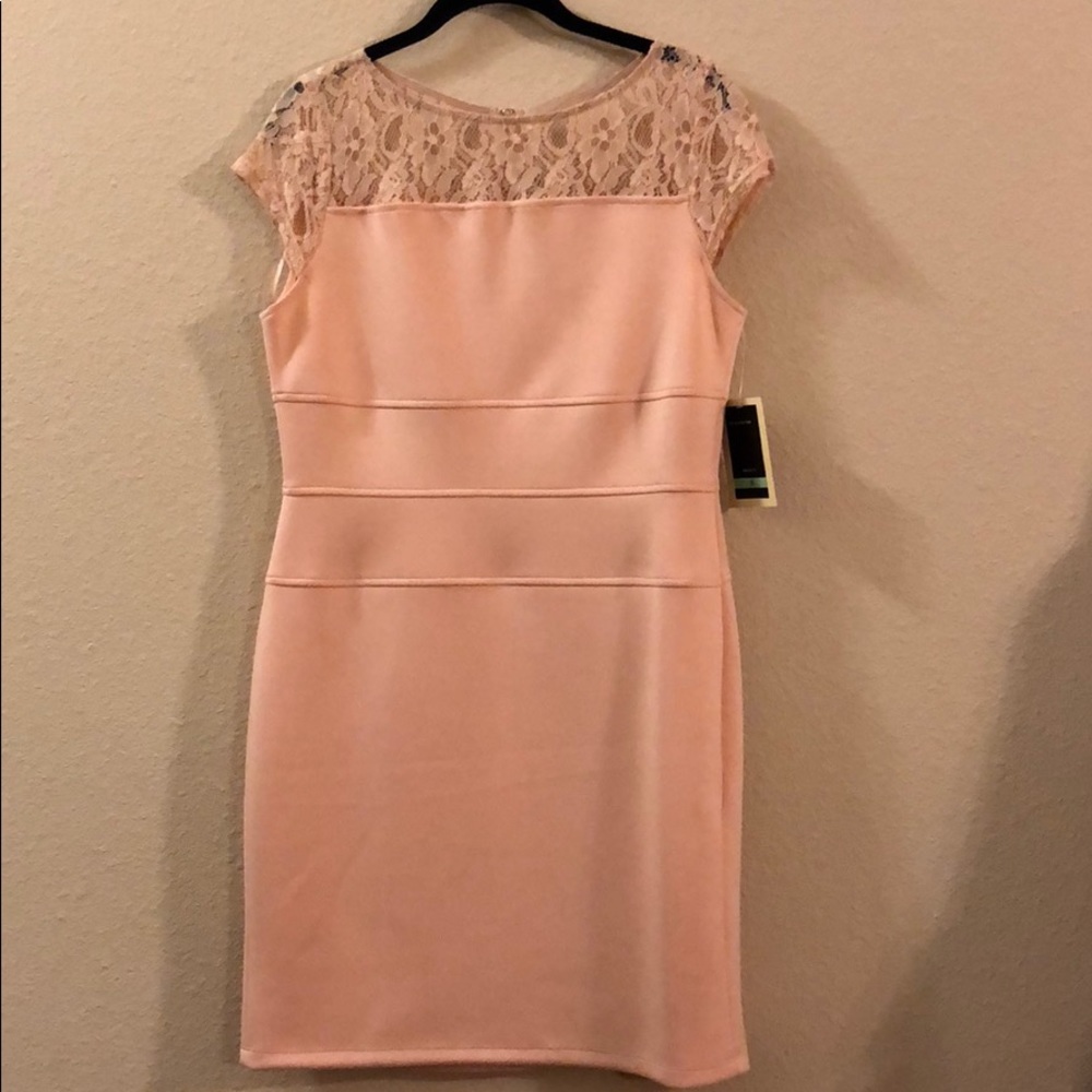 NWT Blush cap sleeve dress